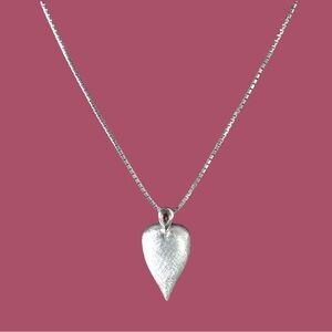 Bastian Sterling Silver ♥️ Garnet Necklace